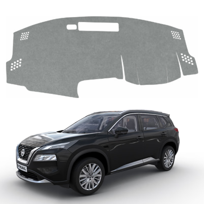 ZEETAS Nissan X-Trail 2024 To 2026 Car Dashboard Cover Grey Color Custom Fit Anti-Slip UV Protection Dashboard Mat
