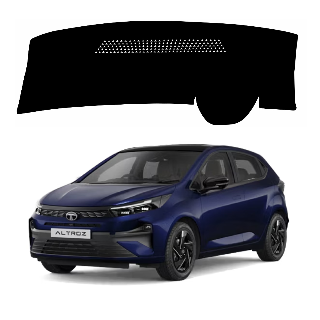 ZEETAS Tata Altroz 2025-2026 Car Dashboard Cover Black Color Custom Fit Anti-Slip UV Protection Dashboard Mat