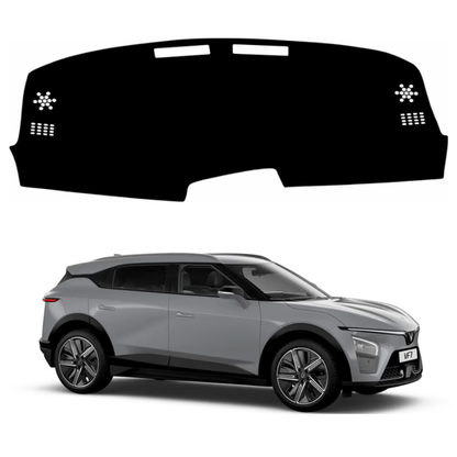 ZEETAS Vinfast VF 7 2025-2026 Car Dashboard Cover Black Color Custom Fit Anti-Slip UV Protection Dashboard Mat