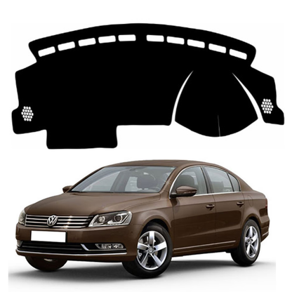 ZEETAS Volkswagen Passat 2011 to 201 Car Dashboard Cover Black Color Custom Fit Anti-Slip UV Protection Dashboard Mat