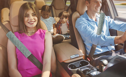 Soft Auto Seat Belt Cover Seat Belt Shoulder Pad Cushions 2 Pcs For A More Comfortable Driving Universal Fit For All Cars zeetas